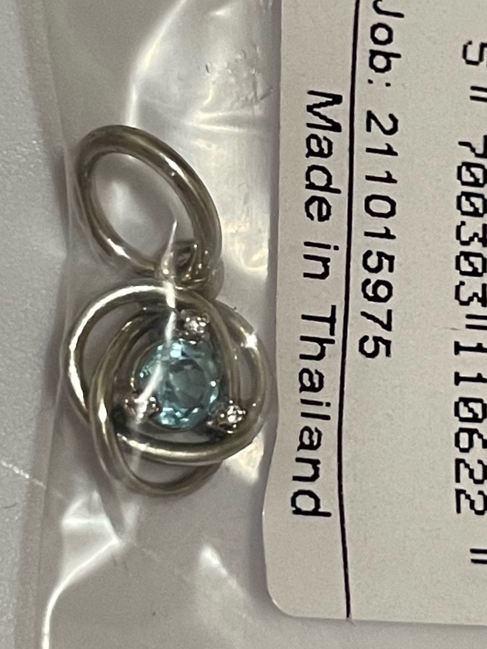 Pandora March Birthstone Charm